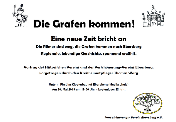 Read more about the article Die Grafen kommen!